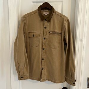 Wallace & Barnes Work Shirt‎ Jacket Tan